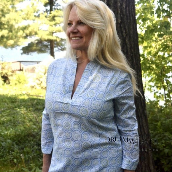 Shea Cotton Tunic Dress - Picture 3 of 4